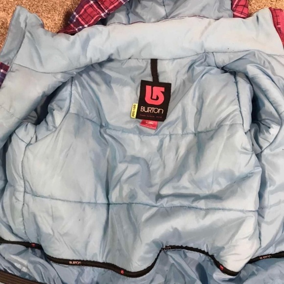 BURTON snowboard jacket size girls xl - Picture 3 of 4